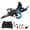 Blue, variant on LAZIOEGR V27 HD Camera Drone RC Plane with Lights Aerial Photography Remote Control Airplane Red 3 Batteries Pack (15.3x11.8x3.1 inches / 39x30x8 cm)