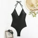 thumbnail image 4 of Traje de baño para mujer, bikini ajustado de color liso para mujer, trajes de baño para mujer, conjuntos de bikini para mujer, trajes de baño bikini para mujer, 4 of 9