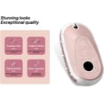 thumbnail image 7 of Key Fob Cover Compatible with Mercedes Benz A B C G R M E S Class C300 AMG GLC 300 GLA Maybach S 680 2025-2026 Keychain Case Holder Protector,B Pink, 7 of 7