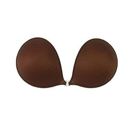 NuBra Feather-Lite Super Light Adhesive Bra (D  Chocolate)