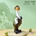thumbnail image 3 of Niusricy Garden Statues Couple Duck Decor, Indoor Outdoor Decorations Cute Ducks Figurine Ornament for Yard Home Garden Patio, 3 of 8