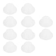thumbnail image 3 of 10Pcs White Plastic Fan Blades Fixing Nuts for Home and Office Use, 3 of 8