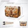 thumbnail image 7 of ZUXONGSY Highland Cow Pumpkin Sunflower Maple Leaf Print Shoulder Bag for Women PU Leather Crossbody Travel Purse Mini Satchel with Adjustable Wide Strap for Daily Use Shopping, 7 of 7