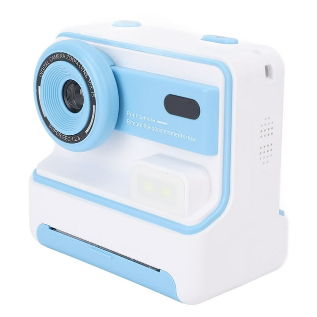 Cámara De Impresión Instantánea, 48MP Delantero Trasero Doble Cámaras HD Pantalla Cámara De Vídeo Con 3 Rollos De Papel De Impresión, Impresión Térmica Foto Cámara