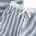 thumbnail image 7 of CAICJ98 Infant Toddler Baby Boy Summer Outfit Polo Plaid Short Sleeve T-Shirt Tops and Shorts Set Infant Baby Boy Clothes (Sky Blue,2-3 Years), 7 of 7