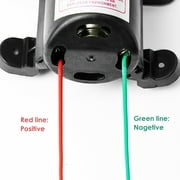 Rezlli 12V Water Pump for RV, Boat, and Camper, Self Priming Diaphragm Pump with Hose, 1 Pack