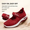 thumbnail image 4 of CHICVOMEY Comfortable Women's Sneakers Lightweight Hook‑and‑Loop Mary Jane Shoes Breathable Mesh Walking Shoes Ideal for Daily Wear & Walking, 4 of 8