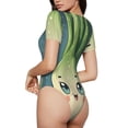 thumbnail image 2 of Naloa Adorable Kawaii Fennel Character Bodysuits for Women, Women's Short-Sleeved Onesie, One-Piece for Parties, dates, clubs-X-Large, 2 of 7
