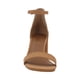 thumbnail image 4 of Zapatilla MILAGROS Mujer Formal Ajustable tacon bajo cafe 26, 4 of 4
