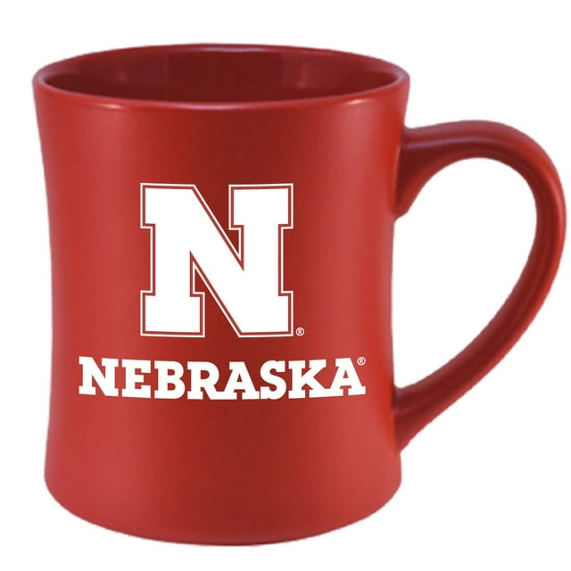 Taza De Cerámica Nebraska Cornhuskers De 16 Onzas