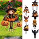 thumbnail image 4 of Estacas Decorativas Para Jardín De Halloween 2D Planas Pequeña Bruja/Hombre Calabaza Decorativas Para Exteriores Para Jardín Y Patio Decoraciones Para Exteriores De Halloween, 4 of 4