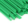 thumbnail image 3 of 100 Pajitas Plástico No Tóxicas Desechables Rectas Boca Plana (verde), 3 of 9