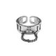 thumbnail image 2 of Anillo De Cadena Retro De Saturno, Anillo De Dedo Ajustable Con Apertura De Personalidad, Anillos De Planeta Para Amante Vogacara AP005761-00, 2 of 6