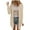 Beige, variant on Weardear Women's Fall Lightweight Cardigans Long Sleeve Button Down V Neck Soft Cardigans Coat with Pocket