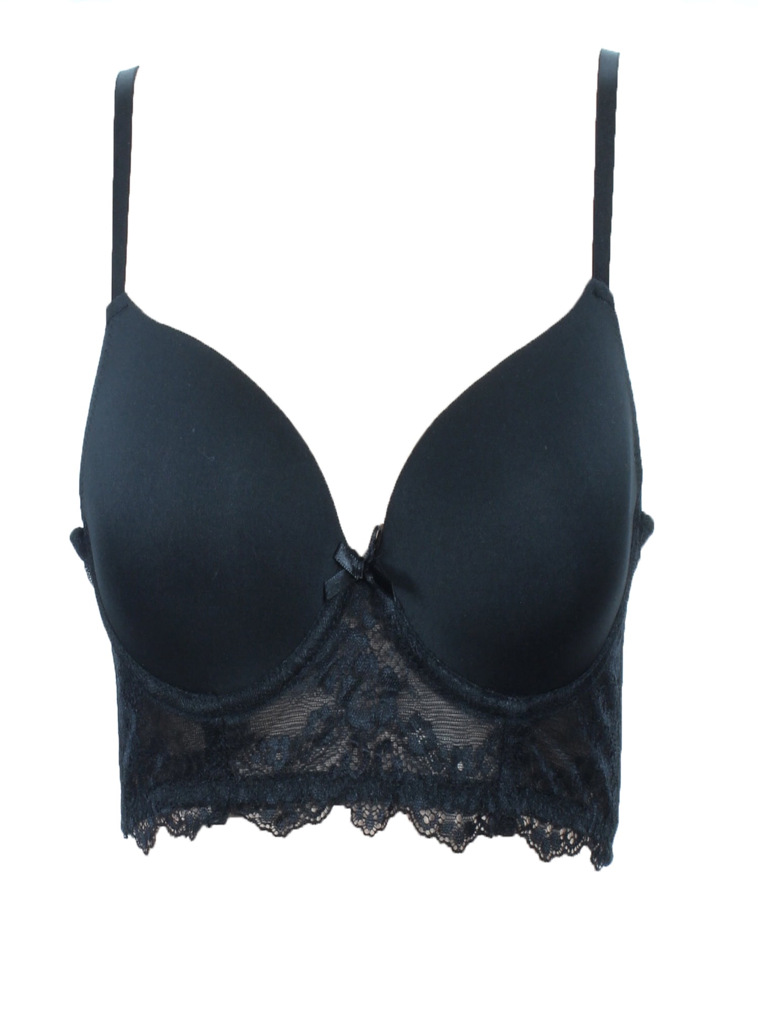 Marilyn Monroe Marilyn Monroe Intimates Boho Lace Long Line Padded