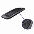 thumbnail image 5 of 2Pcs/Set Universal Car Hood Bonnet Vents Air Intake Scoop Flow Intake Front Engine Cover ABS Black Carbon Fiber Self-Adhesive, 5 of 5