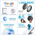 thumbnail image 2 of Air Tracker Tags 4 Pack for Android with Case- Bluetooth GPS Tracker Item Finder for Key, Wallet, Luggage - Works with Google Find Hub, IP66 Waterproof, Smart Tag for Android & Samsung Phones(Black), 2 of 7