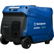 Westinghouse 5000 Peak Watt Portable Dual Fuel Inverter Generator, Recoil Start, Gas/Propane