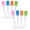 Multicolor*Two, variant on 4 Pcs Pastry Brush Basting Brush, Heat Resistant Silicone Brush, Silicone Pastry & Basting Brush, Heat-Resistant Cooking Brush for BBQ Grill Baking Kitchen Use