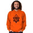 thumbnail image 5 of Triangle Eye Star Symbolic Spirit Unisex Plus Size Hoodie Brisco Brands 2X, 5 of 6