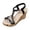 Black, variant on Jane Wardrobe Women's Cloth Bohemian Beaded Wedge Platform Sandals, T-Strap Comfort Elegant Summer Shoes for Daily & Beach Wear, 1Pair, 36-43