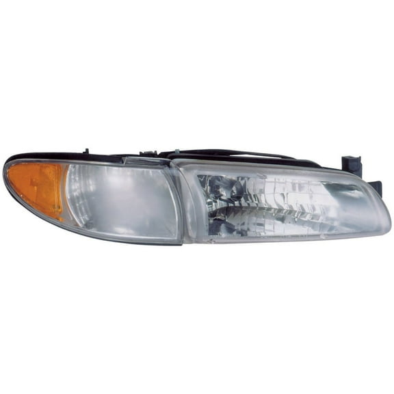 Dorman 1590083 Passenger Side Headlight Assembly for Specific Pontiac Models Fits select: 1997-2003 PONTIAC GRAND PRIX