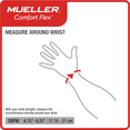 thumbnail image 6 of Mueller Sports Medicine Comfort Flex Wrist Stabilizer, One Size Fits Most, Fits Left or Right Wrist, Black, 6 of 8