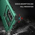 thumbnail image 2 of Dteck Case for Motorola Moto G Pure 2021 Released 6.5 inch, Shockproof With Slide Camera Foldable Kickstand Protective Rugged Cover,Darkgreen, 2 of 11