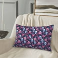 thumbnail image 5 of Balery funny Skull daisy flower Bedding Queen Pillow Cases - Envelope Closure - Soft Brushed Microfiber Fabric - Shrinkage and Fade Resistant Pillow Cases-14"x20", 5 of 6