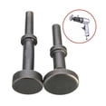 thumbnail image 2 of 2pc 80mm/100mm Shovel Hammer Steel Smoothing Pneumatic Drifts Air Hammer Power Tools Bit Set Extend, 2 of 3