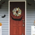 thumbnail image 4 of Natural Vine Pumpkin Wreath Fall Door For Halloween Thanksgiving And Autumn Festivities, 4 of 6