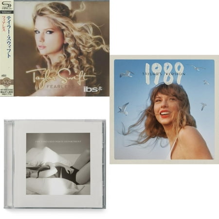 Fearless & Tortured Poets Department (X) (Manuscript- Bonus Track) & 1989 (Taylor's Version) [CD Bundle]