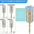 thumbnail image 4 of Spa Mineral Sticks for Hot Tub Supplies, Hot Tub Stick with 4 Months Lifetime Cartridge Universal for Hot Tub &Pool, Filter Cartridge Keeps Spa Water Crystal Clear (Yellow,1-Pack), 4 of 10