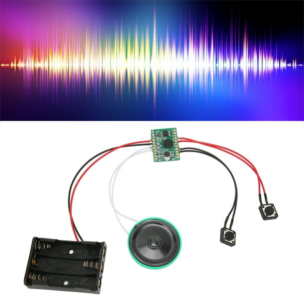 Módulo de Sonido Grabable, Módulo de Grabación Multipósito Ecológico 4 Minutos Más para Manualidadas