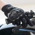 thumbnail image 2 of Guantes de moto hombre mujer niños, guantes de moto transpirables con pantalla táctil, guantes deportivos para motociclismo, camping, scooters y otros deportes JFHHH pequeña, 2 of 5