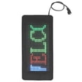 thumbnail image 1 of Letrero LED flexible Bling Bling 190 x 90 mm control por aplicación Bluetooth animación de patrón de texto personalizado, 1 of 12