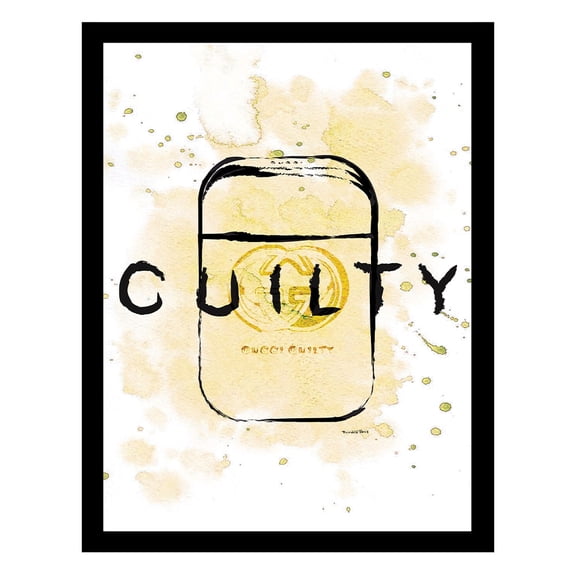 Fashion Designer Bottle Framed Print