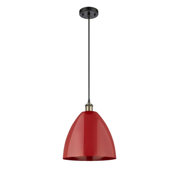 Innovations Lighting - Plymouth Dome - 1 Light Cord Hung Mini Pendant In