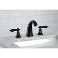 thumbnail image 3 of Kingston Brass KB985AKL Duchess Widespread Bathroom Faucet with Plastic Pop-Up, Oil Rubbed Bronze, 3 of 5