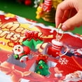 thumbnail image 6 of 24 PC Christmas 3D Countdown Plush Toy Sculpting Fun Calendar Toy Set with 24 Plush Toys, Merry Christmas Themed Stuffed Animal Collection for Kids, 6 of 7