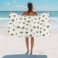 thumbnail image 2 of Tropical Palm Trees Floral Beach Towels Blanket Soft&Absorbent Quick Dry Microfiber Vintage Summer Beach Trees Pool Towels for Swimming ,Yoga, Sports, Gym, Camping,Large 30X60in,, 2 of 8