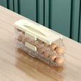 thumbnail image 1 of Économies d'Été! Gspmoly Porte de Réfrigérateur Support Roulant Boîte de Rangement Réfrigérateur Empilable avec Boîte Portable Boîte de Cuisine Économies d'Été, 1 of 3