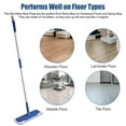 thumbnail image 2 of 4Pcs Microfiber Cleaning Pads for Bona Hardwood Floor Mop Dual-Layer Microfiber, Easy to Use and Reusable, 2 of 9
