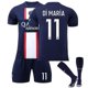 thumbnail image 1 of Temporada de camisetas de fútbol de París 2022-2023 en Jersey Home Camiseta para niños, jóvenes y adultos-1-DIMARY No.11-Kids 20(110-120CM) BmatwkZeng Bmatwk Jersey, 1 of 2