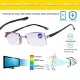 thumbnail image 5 of EIMELI Rimless Reading Glasses Anti Eyestrain Anti-blue Light Lightweight Quality Reading Glasses for Men and Women 2.0, 5 of 8
