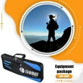 thumbnail image 4 of Greeniant Bolsas de transporte de Estuche de desmontable de gran resistente al desgaste Bolsillos desmontables Estuche de tiro con Ropa Deportiva, Zapatos Negro y azul Greeniant OD003065-02, 4 of 6