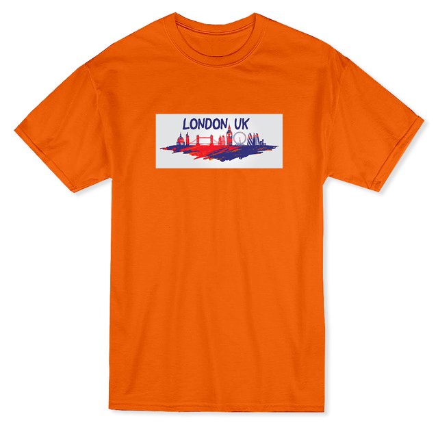 London City Skyline Design Men's T-shirt