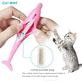 thumbnail image 4 of Cats Toothbrush, Cat Fish Shape Toothbrush, Toothbrush for Cats, Chewing Tooth Cleaning Toy Eco-Friendly Silicone Molar Stick, Catnip Toy, 2 Pack, 4 of 7