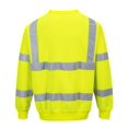 thumbnail image 3 of Portwest B303 High Visibility Reflective Sweatshirt Yellow, Medium, 3 of 3