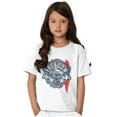 thumbnail image 3 of Let Freedom Ring American Flag Eagle Crewneck T Shirts Boy Girl Teen Brisco Brands X, 3 of 6
